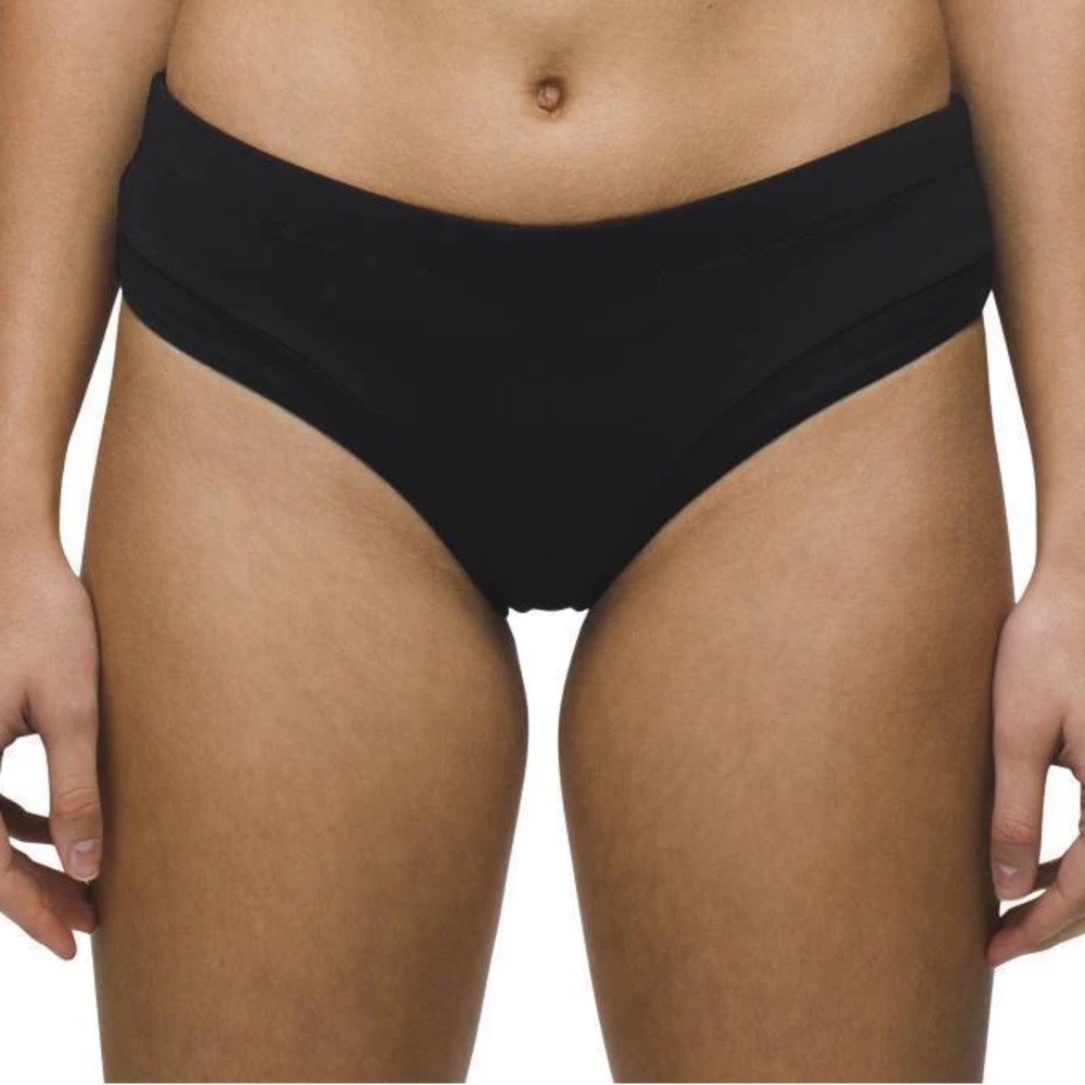 Prana Upswell Black Bikini Bottom